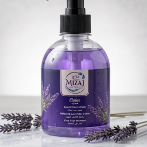 Mizaj Calm: Lavender Liquid Hand Wash – Soothing & Moisturizing Formula